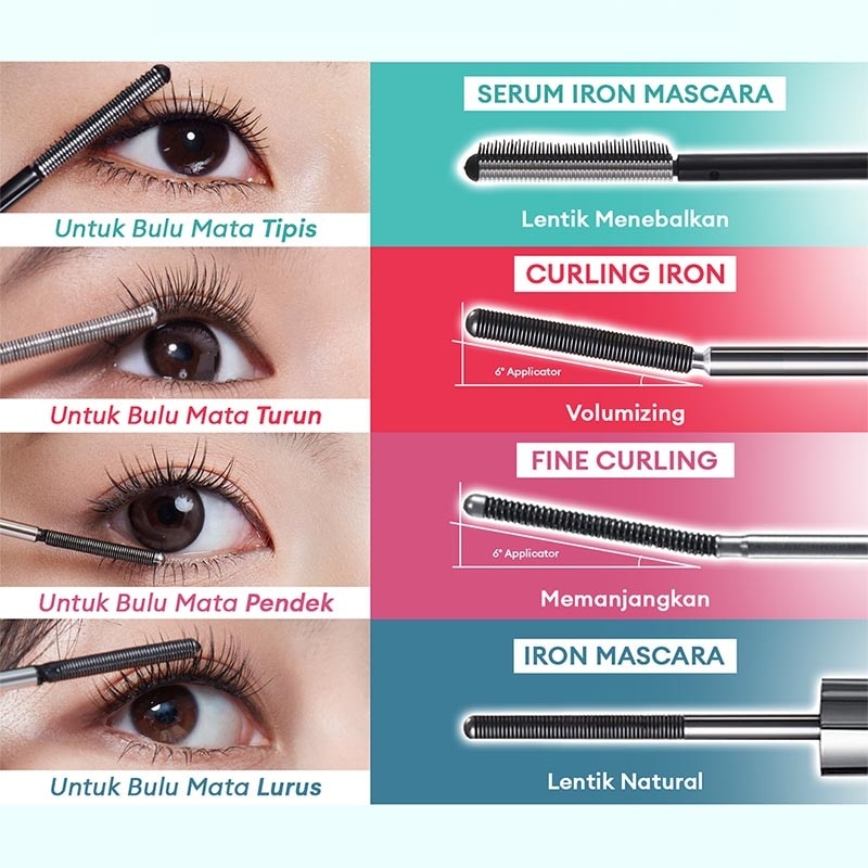 Feather Lash Serum Iron Mascara 02 Brown image