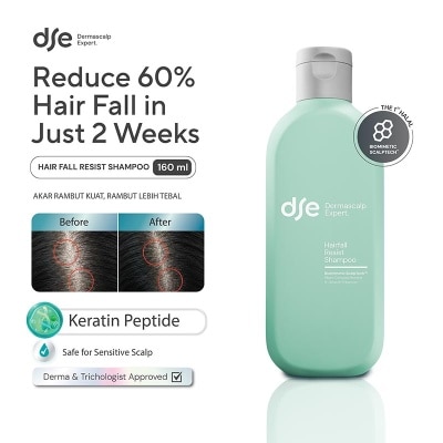 DSE - Dermascalp Expert Hairfall Resist Shampoo 160ml image