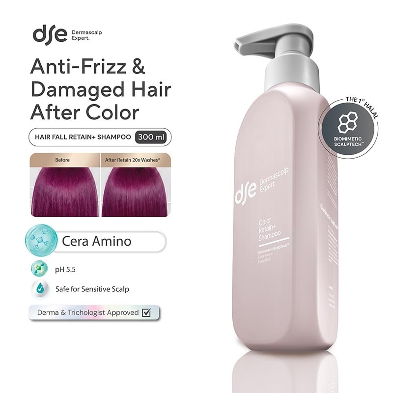 Dermascalp Expert Color Retain+ Shampoo 300ml image
