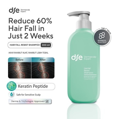 DSE - Dermascalp Expert Hairfall Resist Shampoo 300ml image