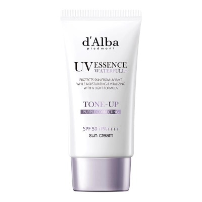 D'ALBA Waterfull Tone Up Sun Cream Purple 50ml image