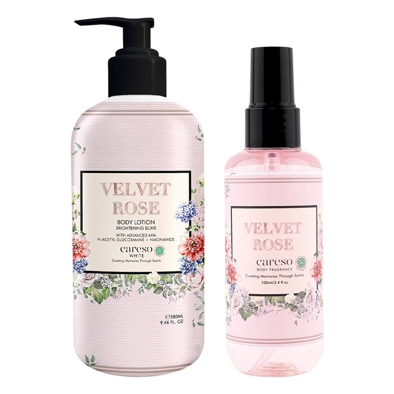 Body Lotion + Fragrance Velvet Rose Bundle image
