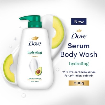 DOVE Pro Ceramide Serum Body Wash Hydrating 500g image