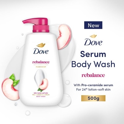 DOVE Pro Ceramide Serum Body Wash Rebalance 500g image