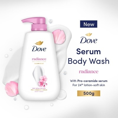 DOVE Pro Ceramide Serum Body Wash Radiance 500g image