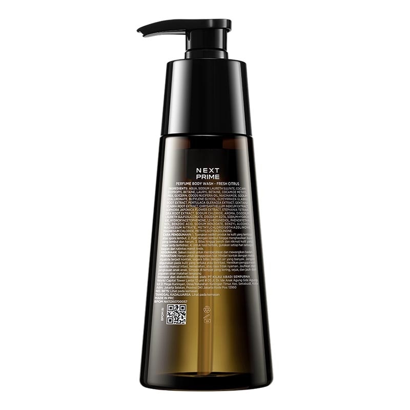 Men Perfume Body Wash Fresh Citrus 400g image
