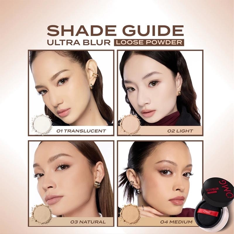 Oh My Glam Ultra Blur Loose Powder 02 Light 12g image