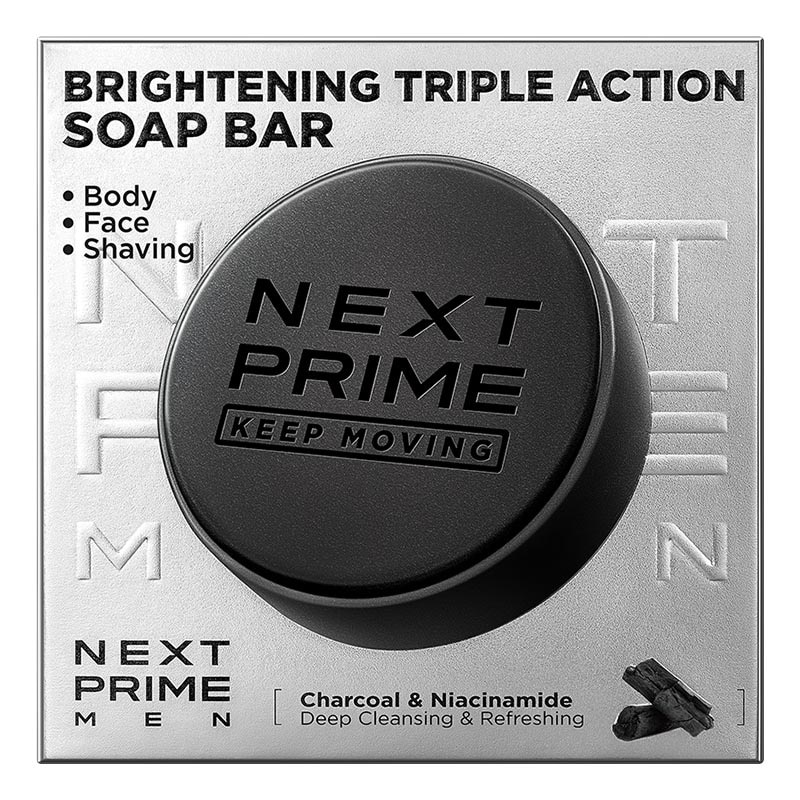 Men Brightening Triple Action Soap Bar 50g image