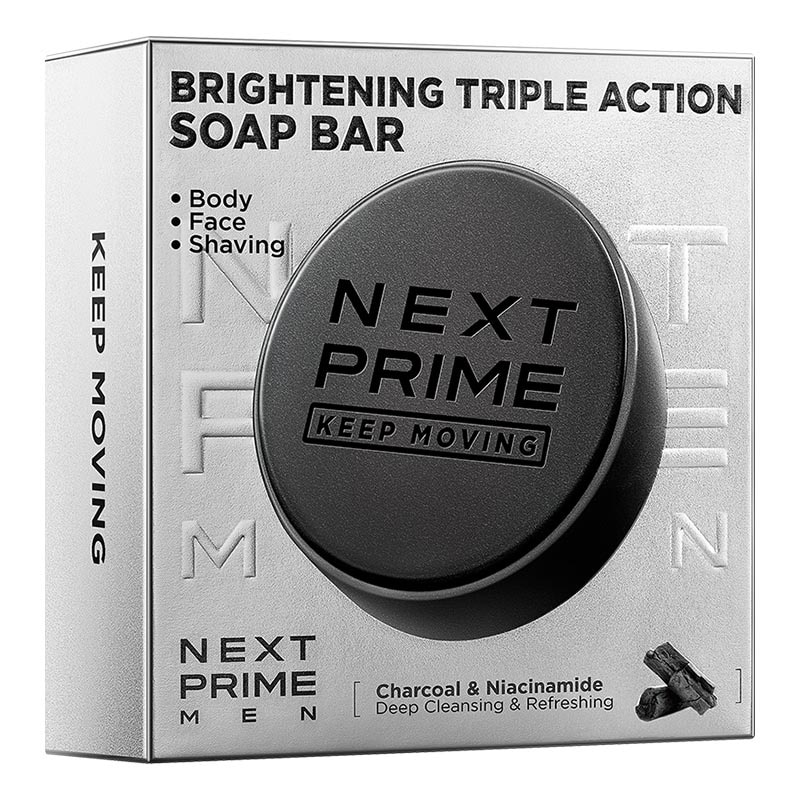 Men Brightening Triple Action Soap Bar 50g image