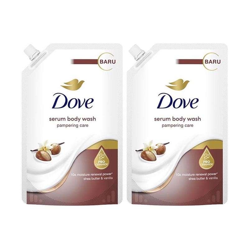 Twinpack Serum Body Wash Pampering Care Serum 800ml X 2 image