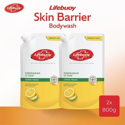LIFEBUOY - Twinpack Sabun Mandi Cair Lemon Fresh 800ml X 2 image