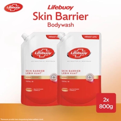 LIFEBUOY - Twinpack Sabun Mandi Cair Total 10 800ml X 2 image