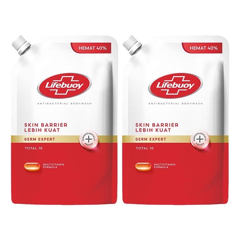 Twinpack Sabun Mandi Cair Total 10 800ml X 2 image