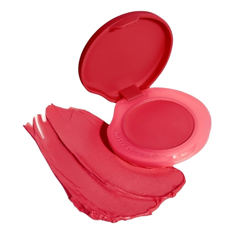 Cream Blush On Macaroon Colorfit Melt to Pop Cream Blush 08 Crimson Mood 3g image