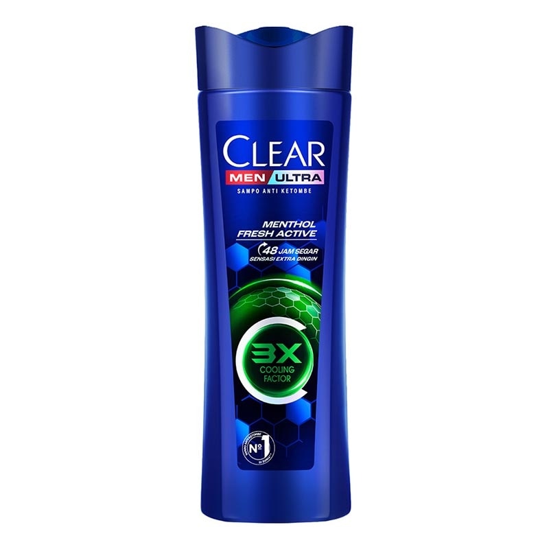 Men Ultra Sampo Anti Ketombe Menthol Fresh Active 300ml image