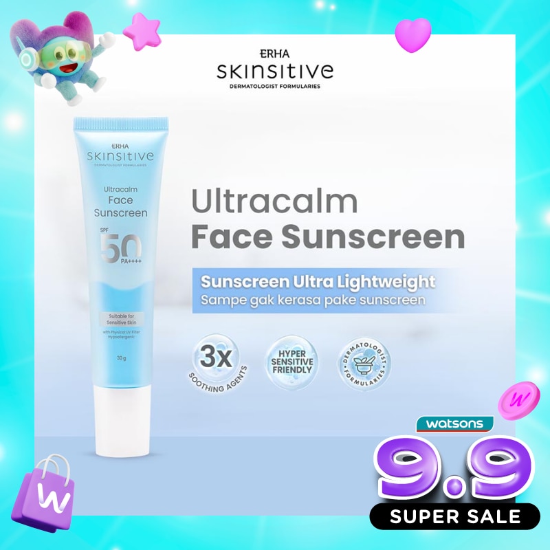 Skinsitive Ultracalm Face Sunscreen SPF 50 PA++++ 30g image