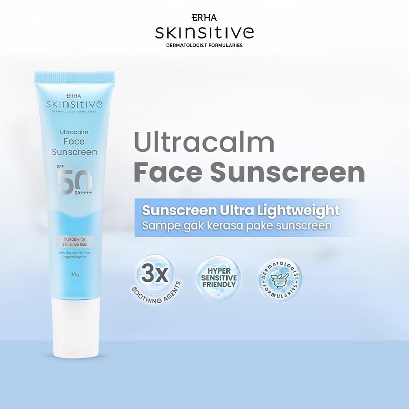 Skinsitive Ultracalm Face Sunscreen SPF 50 PA++++ 30g image