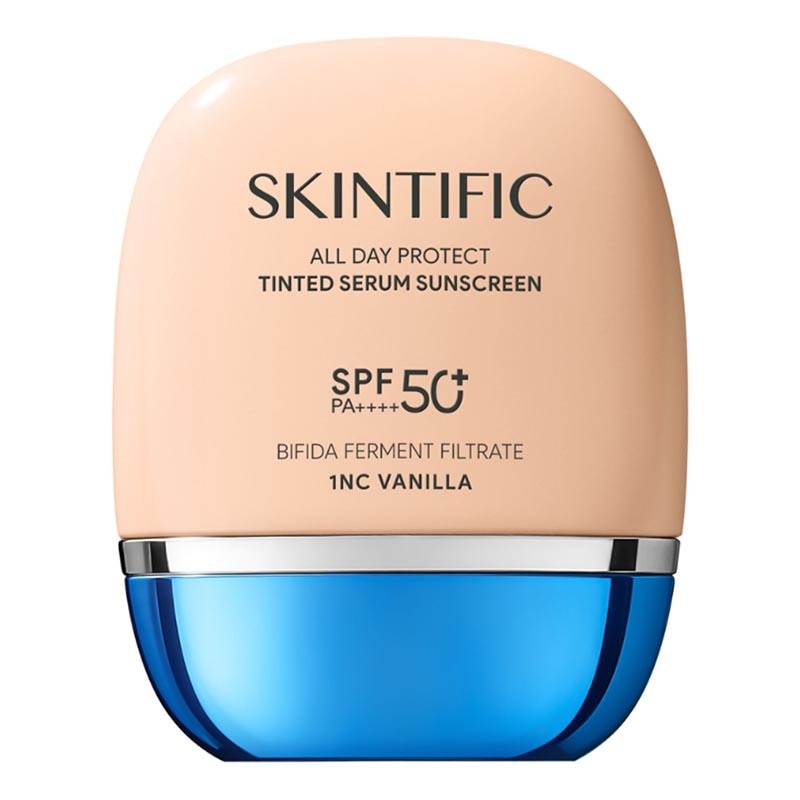 All Day Protect Tinted Serum Sunscreen SPF 50+ PA++++ 1NC Vanilla 30g image