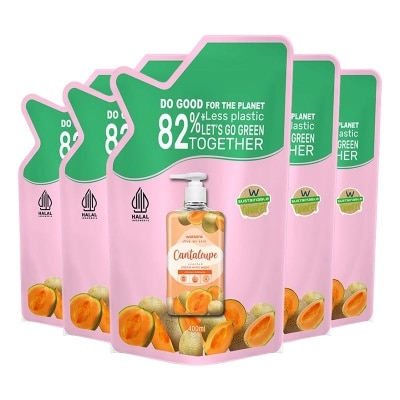 WATSONS COLLECTION - Cantaloupe Cream Refill Hand Wash 5 X 400ml image