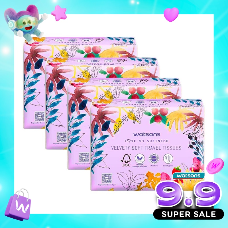 X-Flower Facial Tissue 4 X 650'S image