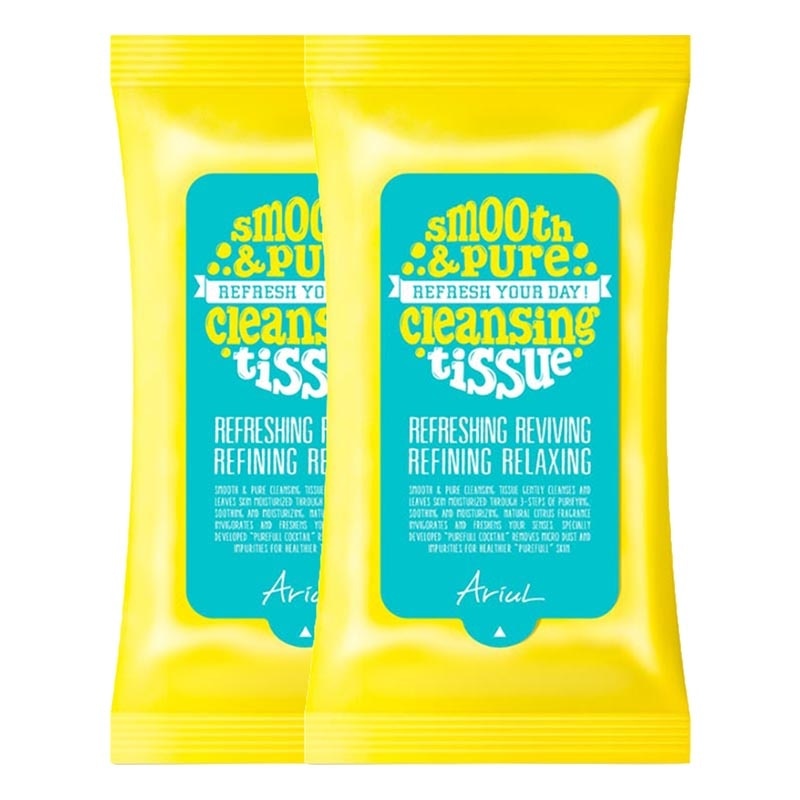 Twin Pack The Perfect Refresh Your Day! Cleansing Tissue Plus 20'S image