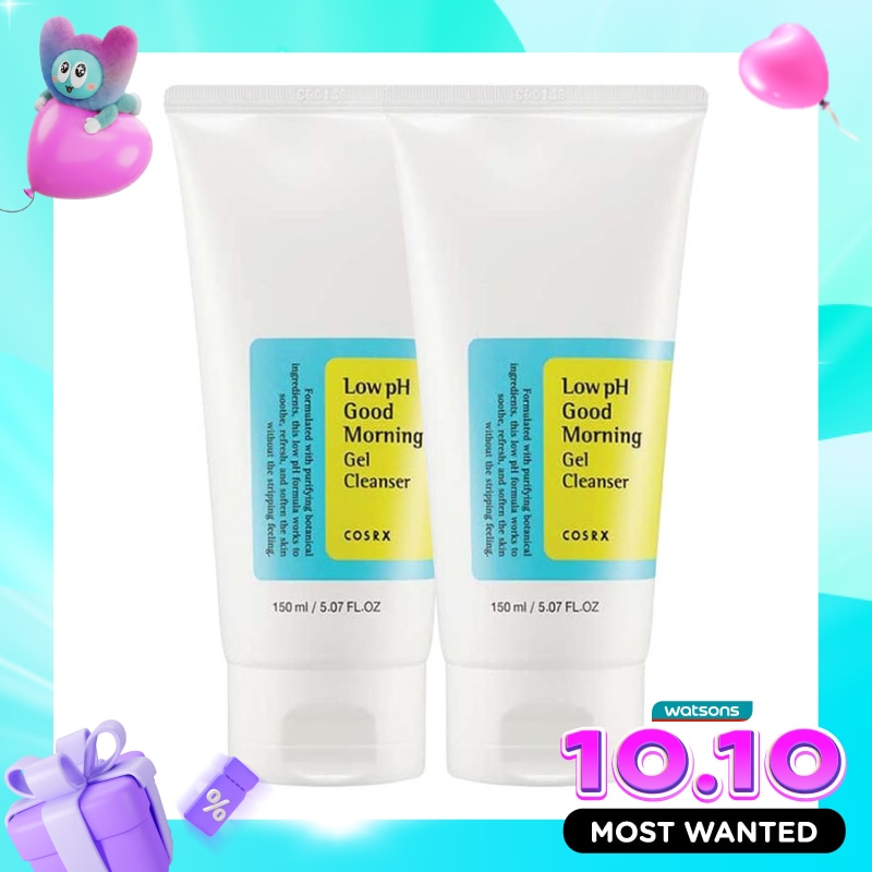 Twin Pack Low pH Good Morning Gel Cleanser 150ml image