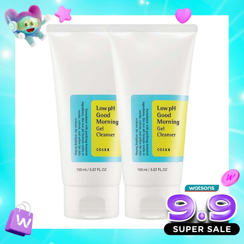 Twin Pack Low pH Good Morning Gel Cleanser 150ml image