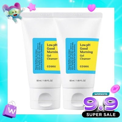 COSRX - Twin Pack Low pH Good Morning Gel Cleanser 50ml image
