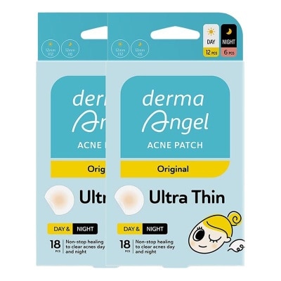 DERMA ANGEL - Twin Pack Acne Patch Day & Night 18'S image