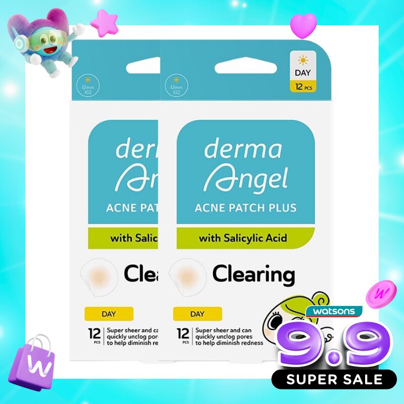 Twin Pack Salicylic Acid Acne Patch Day 12'S image