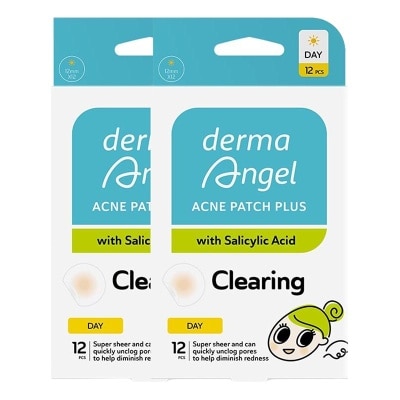 DERMA ANGEL - Twin Pack Salicylic Acid Acne Patch Day 12'S image