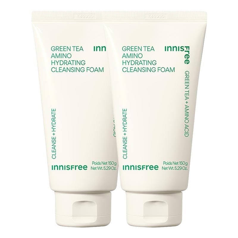 Twin Pack Green Tea Amino Hydrating Cleansing Foam 150g image
