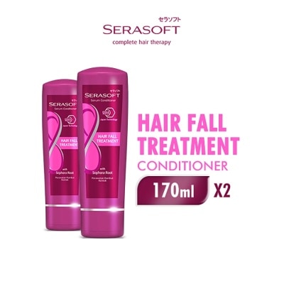 SERASOFT - Twin Pack Serum Conditioner Hair Fall Treatment 170ml image