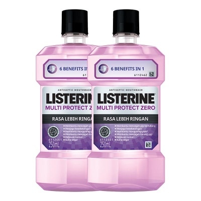 LISTERINE - Twin Pack Multi Protect Zero 250ml image