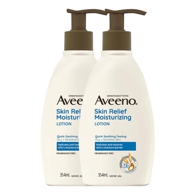 AVEENO - Twin Pack Skin Relief Moisturizing Lotion 354ml image