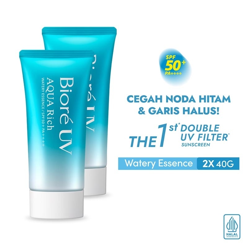 BIORE, VB BIORE UV A/RICH WATERY ESS SPF50 2X | Watsons Indonesia