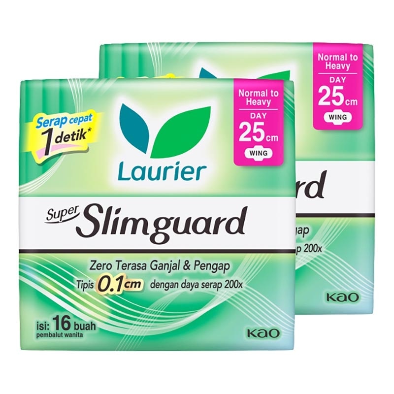 Twin Pack Super Slimguard Day Wing 25cm 16'S image