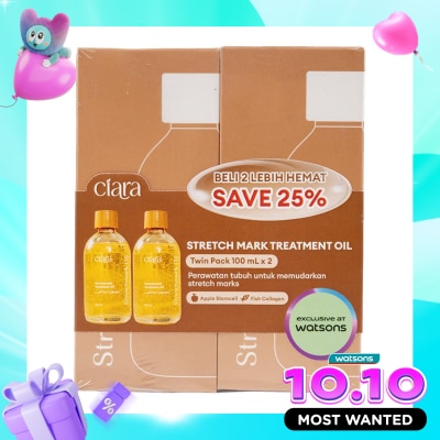 CIARA Twin Pack Ciara Strechmark Oil 100ml image