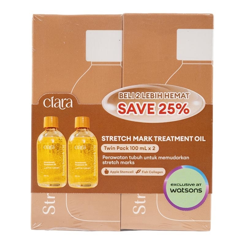 Twin Pack Ciara Strechmark Oil 100ml image