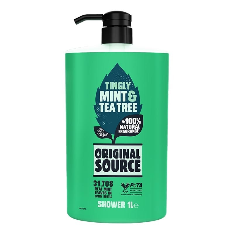 Body Wash Mint & Tea Tree 1000ml image