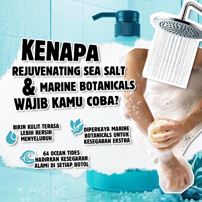 Body Wash Sea Salt & Marine 1000ml image