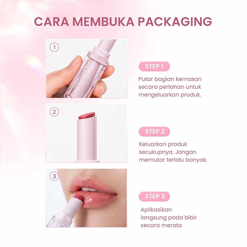 Rouge Dewglass Stay Glow Lipstick 02 Radiant Dusk 3g image