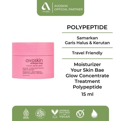 AVOSKIN YSB Glow Concentrate Treatment Polypeptide + Multi Probiome + Acetyl Glucosamine + Red Algae 15ml image