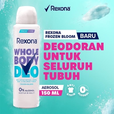REXONA Women Whole Body Deo Frozen Bloom Aerosol 150ml image