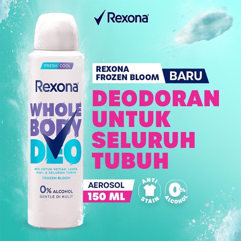 Women Whole Body Deo Frozen Bloom Aerosol 150ml image