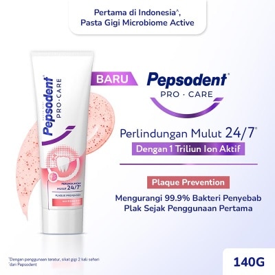 Pepsodent Pasta Gigi Pro Care Plaque Prevention 140g image