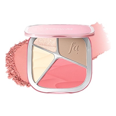 FOCALLURE Multi Color Face Palette CL02 Rosy Quartz image