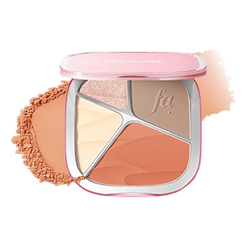 Multi Color Face Palette YL03 Golden Amber image