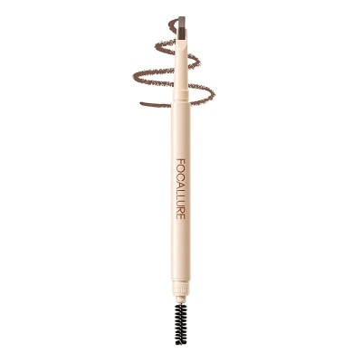 FOCALLURE Anti Smudge Eyebrow Pencil BR02 Grey Brown 0.2g image