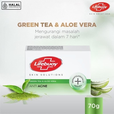 LIFEBUOY Sabun Batang Greentea 70g